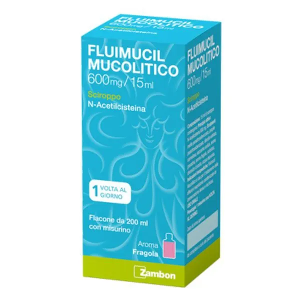 Fluimucil Mucol*Scir600mg/15Ml