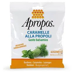 Apropos Caramelle Dure Alla Propoli Gusto Balsamico Per La Gola 50 g