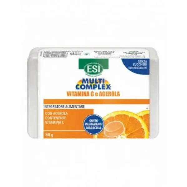Esi Multi Complex Vitamina C Caramelle Integratore Alimentare 50 g